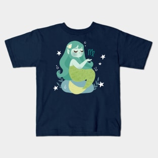 Virgo Mermaid Kids T-Shirt